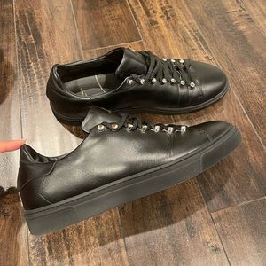 Louis Leeman black sneakers size 43 / 10.5 US